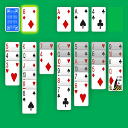 Klondike Solitaire Big 🕹️ Jogue no Jogos123